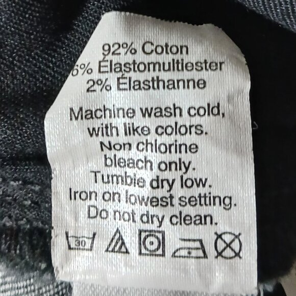 Madewell Jeans Size 30 High Riser Skinny Washed Black Denim Distressed Stretch - Picture 11 of 11